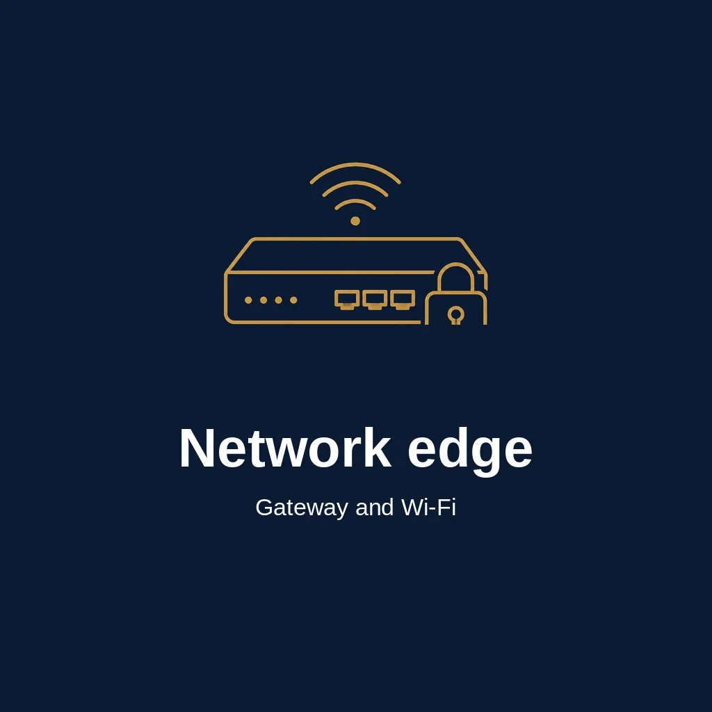 Network edge gateway tile