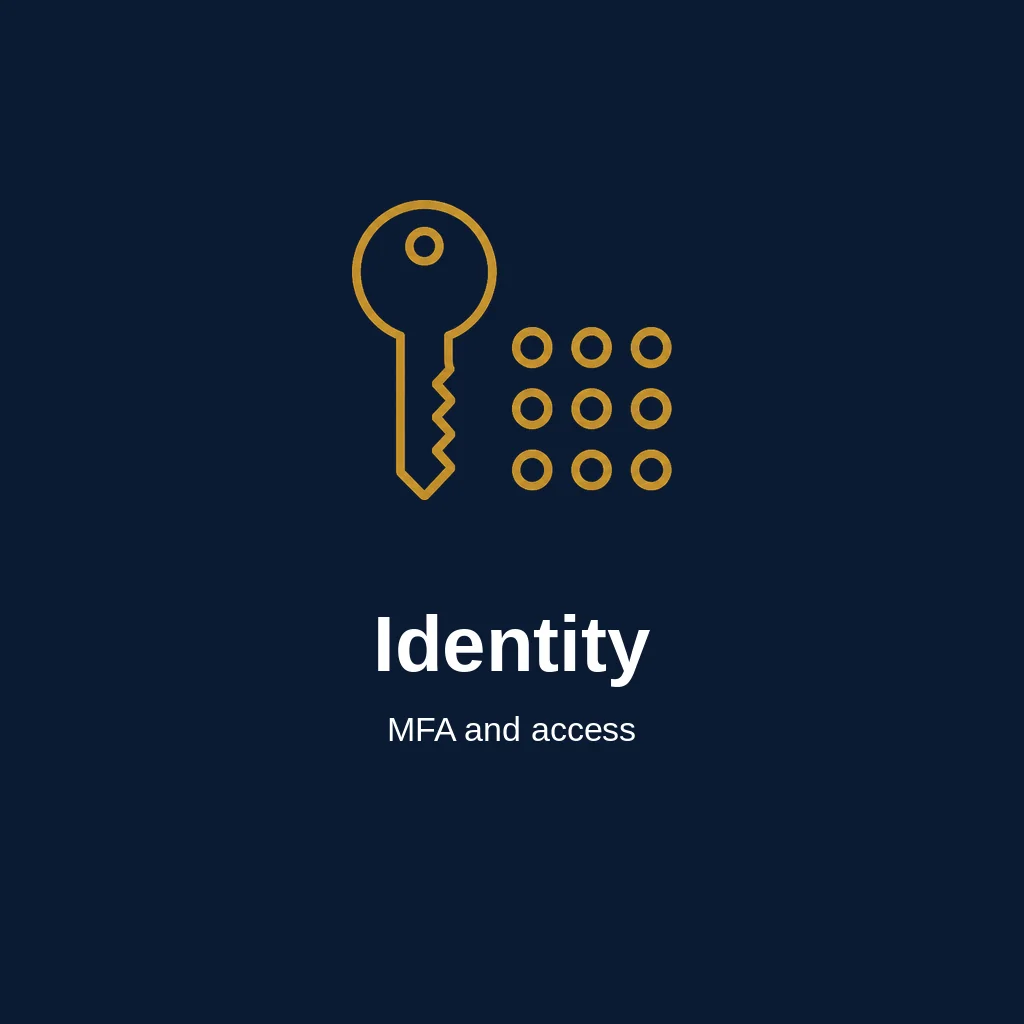 Identity MFA and access tile